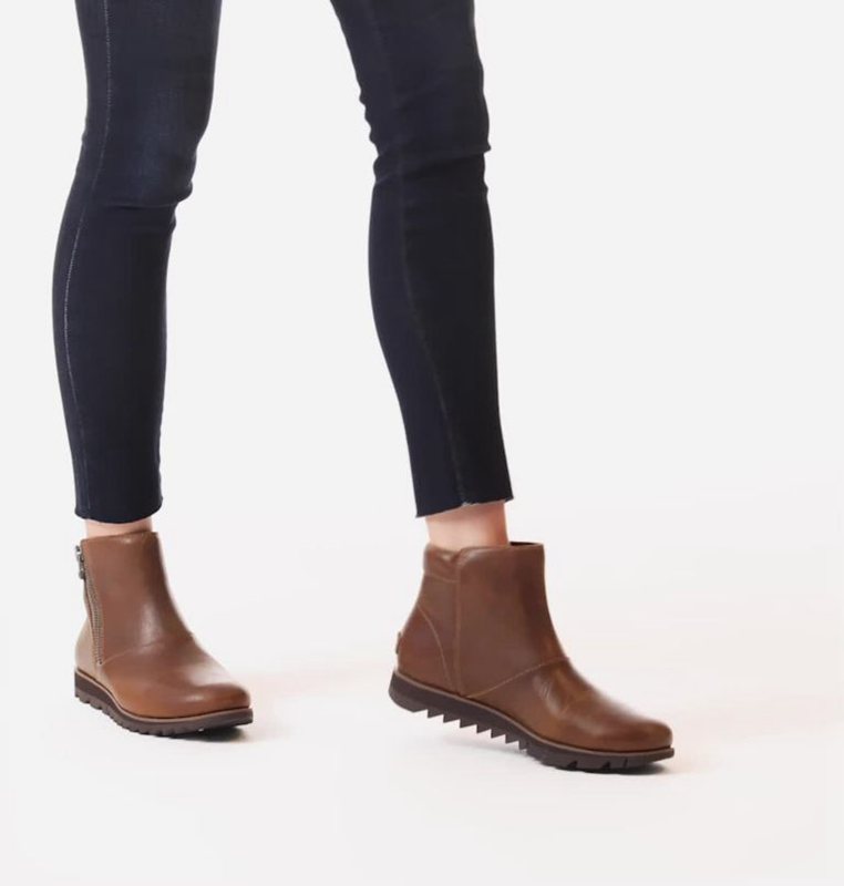 Sorel Dam Stövlar Brun - Harlow™ Zip Låga - MTY-385072